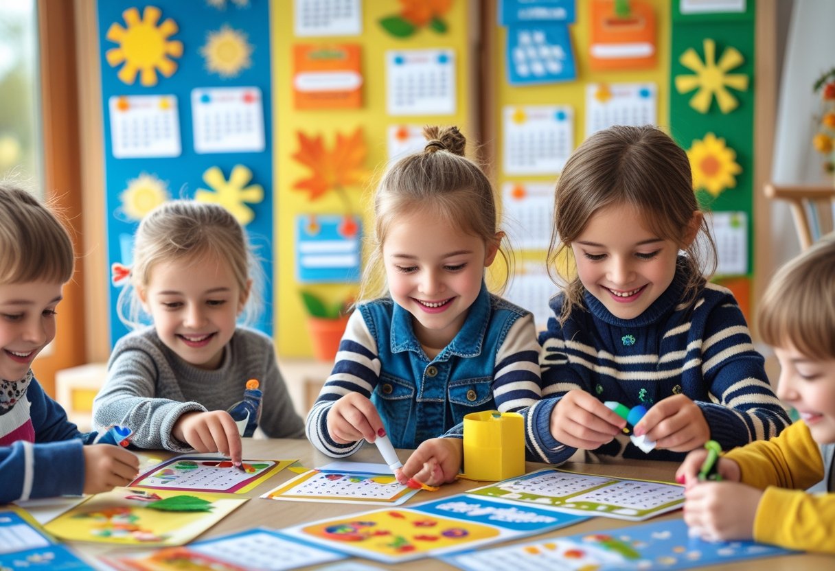 Sjove og kreative kalenderideer til børn året rundt